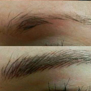 Hash blonde high point redefinition microblading