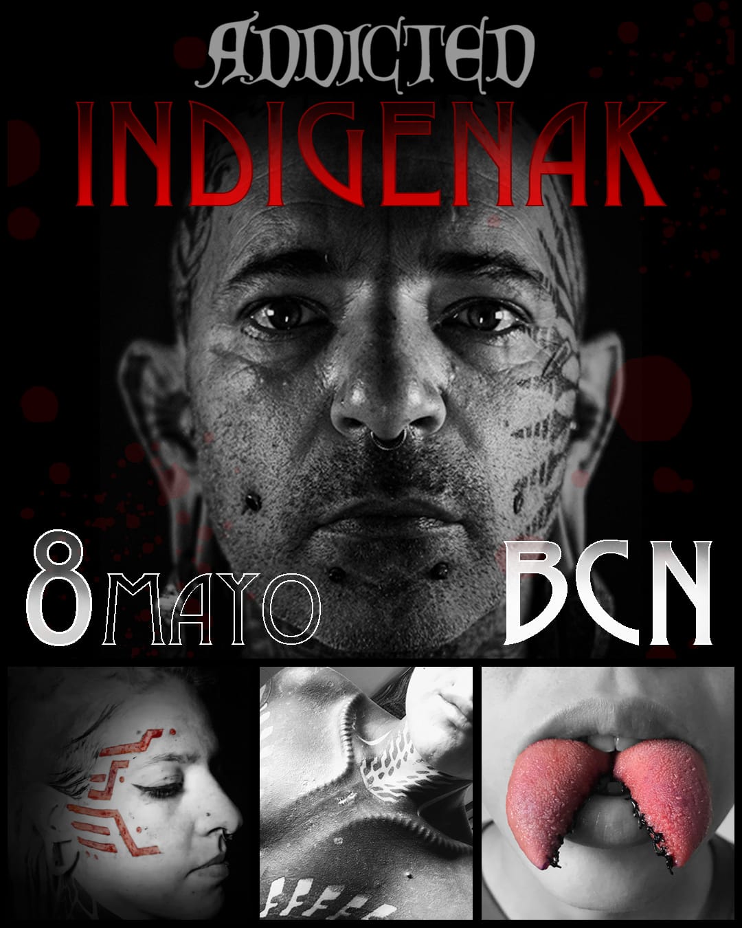 @indigenak estará con nosotros en Addicted el 8 de mayo!