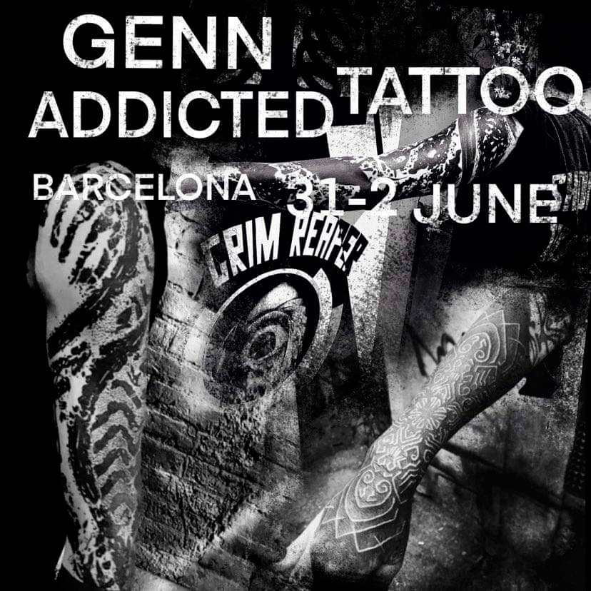 ¡@genn_one invitado a Addicted Tattoo!
